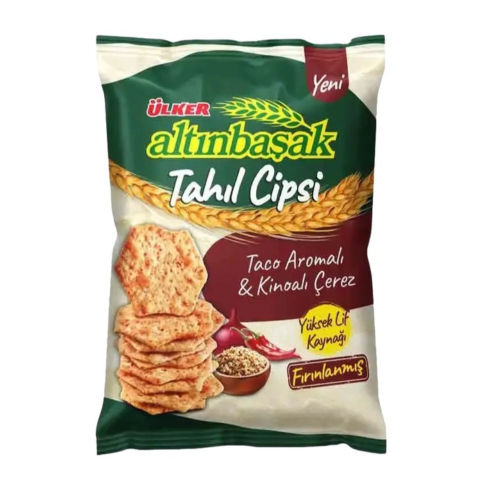 Altınbaşak Taco & Kınoa Tahıllı Cips 50 Gr