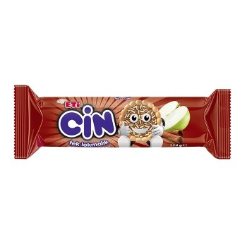 Cin Lokmalık Elmalı Tarçınlı Bisküvi 114 Gr