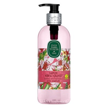 Sıvı Sabun Doğal Zeytinyağlı Japon Kiraz Çiçeği 500 Ml