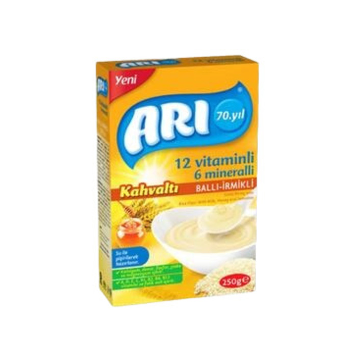 Pirinç Unu Sütlü Ballı İrmikli Kahvaltı 250 Gr