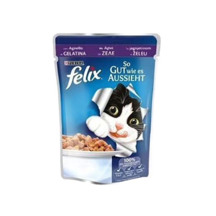 Purina Kuzu Etli Yetişkin Islak Kedi Maması 100 gr