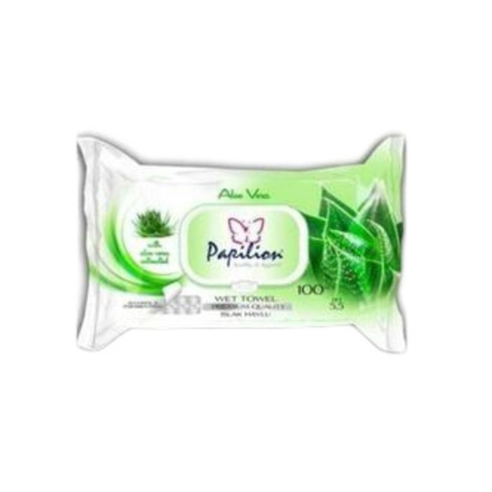 Islak Havlu Aloe Vera 100'lü