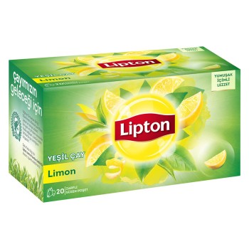 Çay Yeşil Limonlu Bardak Poşet 20'li
