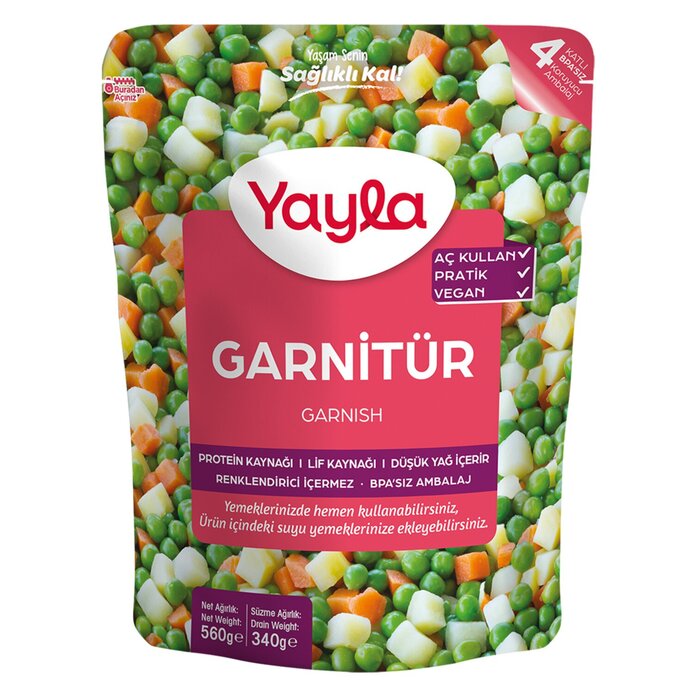 Haşlanmış Garnitür 560 Gr