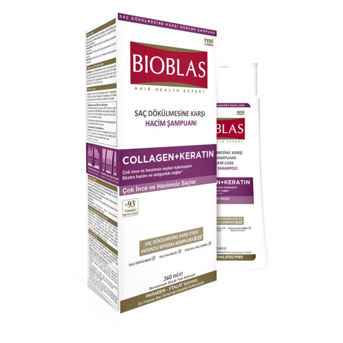 Şampuan Collagen & Keratin 360 Ml