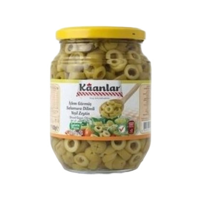 Dilimlenmiş Yeşil Zeytin 350 gr