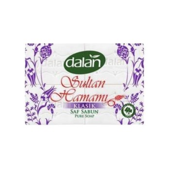 Sultan Hamamı Klasik Saf Beyaz Sabun 4'lü 125 gr