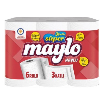 Kağıt Havlu 3 Katlı 6'lı