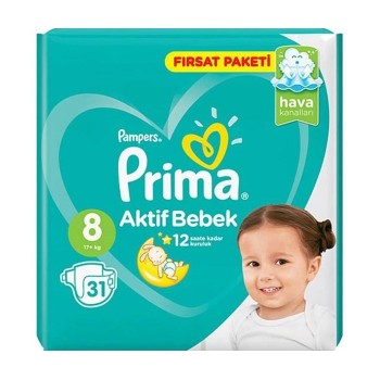 Bebek Bezi Fırsat No:8 31'li
