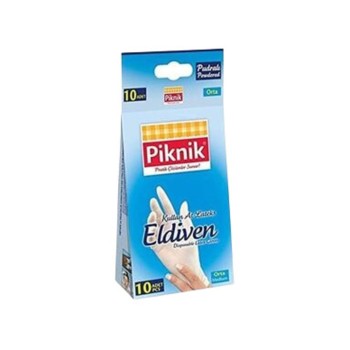 Eldiven Lateks Large 10'lu