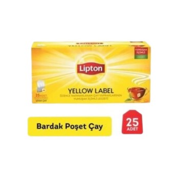 Çay Yellow Label Bardak Poşet 25'li