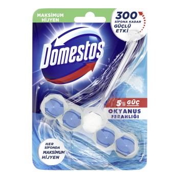 5'li Güç Tuvalet Bloğu Okyanus Ferahlığı 50 Gr