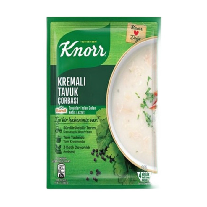 Kremali Tavuk Çorbası 65 Gr