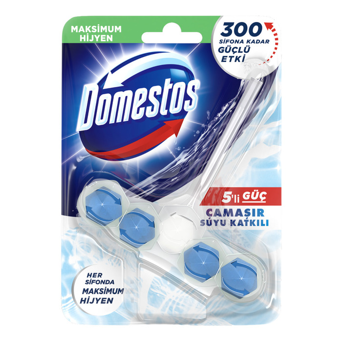 5'li Güç Tuvalet Bloğu Çamaşır Suyu Katkılı 55 Gr