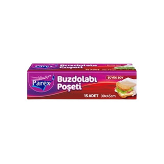 Buzdolabı Poşeti Büyük Boy 15'li