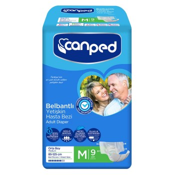 Hasta Bezi Belbantlı Yetişkin Orta 9’lu