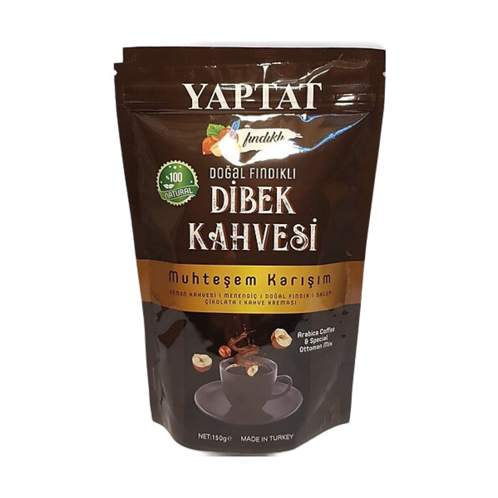 Doğal Fındıklı Dibek Kahvesi Özel Karışım 150 Gr