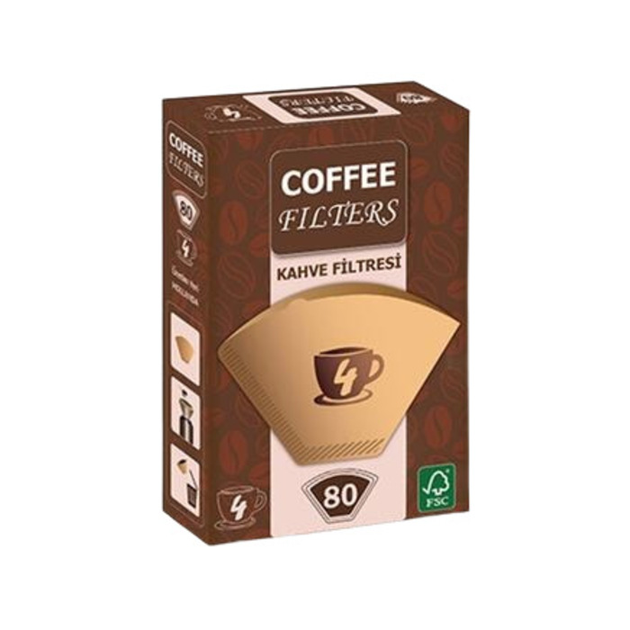 Filtre Kahve Kağıdı 80'li Paket