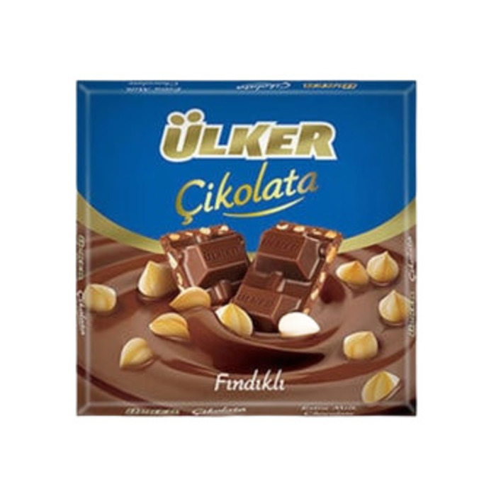 Fındıklı Kare Çikolata 65 Gr