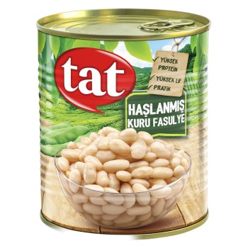 Kuru Fasulye Konservesi Haşlanmış 800 Gr