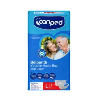 Hasta Bezi Belbantlı Büyük Boy 7'li