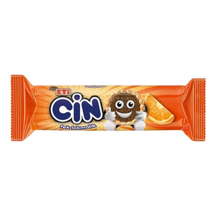 Cin Lokmalık Portakal Soslu Bisküvi 114 Gr