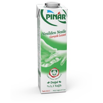 Süt %3,3 Yağlı 1 Lt