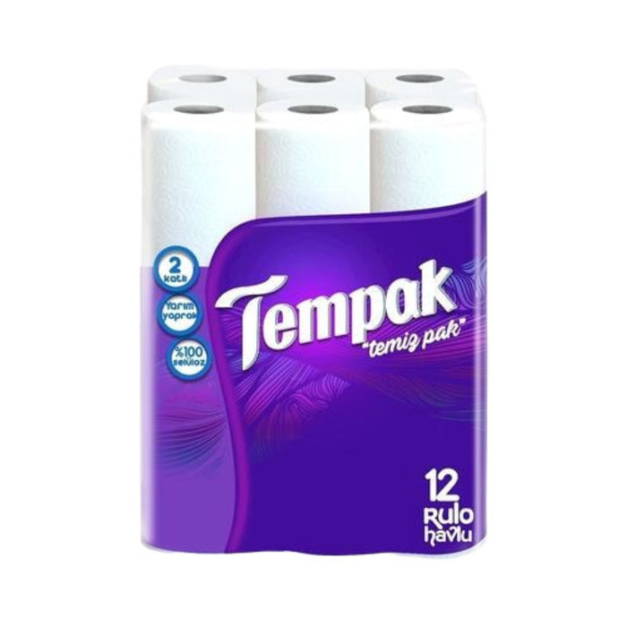 Havlu 12'li Çift Katlı