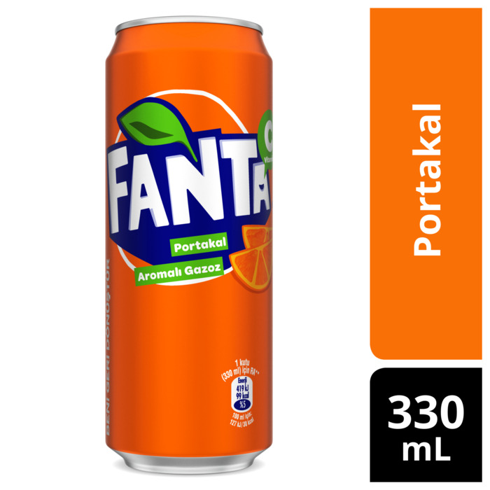 Portakal Aromalı İçecek 330 Ml