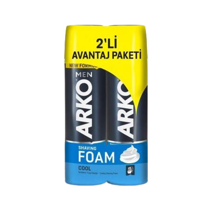2'li Cool Tıraş Köpüğü 2x200 ml