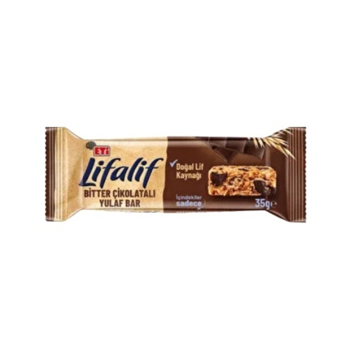 Bar Müsli Lifalif Bitter Çikolatalı 35 Gr
