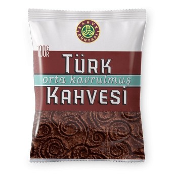 Türk Kahvesi Orta Kavrulmuş 100 Gr