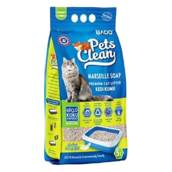 Pets Clean Kedi Kumu Sabun Kokulu 5 Lt
