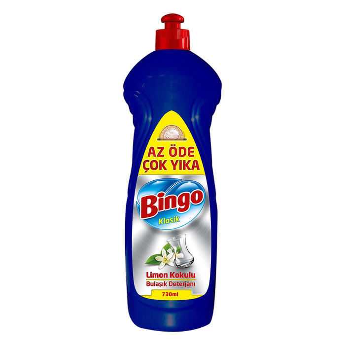 Bulaşık Deterjanı Limon Kokulu Elde Sıvı 730 Ml
