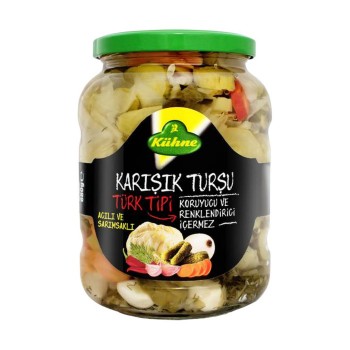 Karışık Turşu Türk Tipi 720 Ml