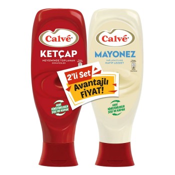 Ketçap 600 Gr + Mayonez Yağı Azaltılmış 540 Gr