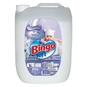 Yumuşatıcı Soft Sensitive 50 Yıkama 5 Lt