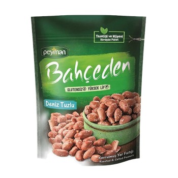 Bahçeden Deniz Tuzlu Kavrulmuş Yer Fıstığı 175 Gr