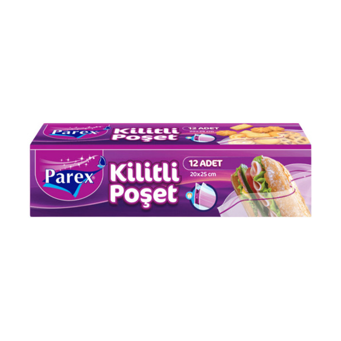 Kilitli Poşet 12 Adet
