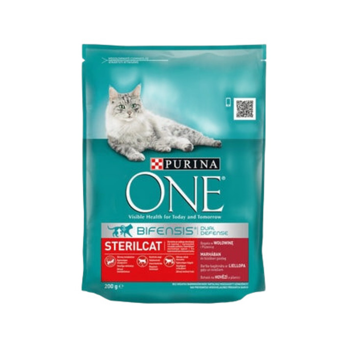 Sığır Etli Kısırlaştırılmış Kedi Maması 200 Gr