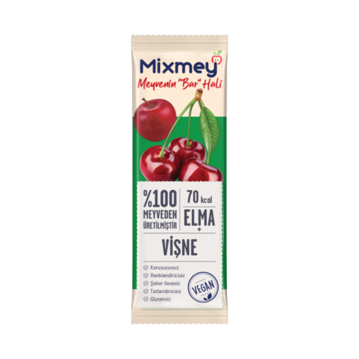 Meyve Bar Elma Vişne 20 Gr