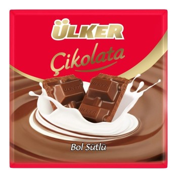 Bol Sütlü Kare Çikolata 60 Gr