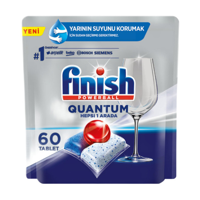 Quantum Bulaşık Makinesi Deterjanı 60 Tablet