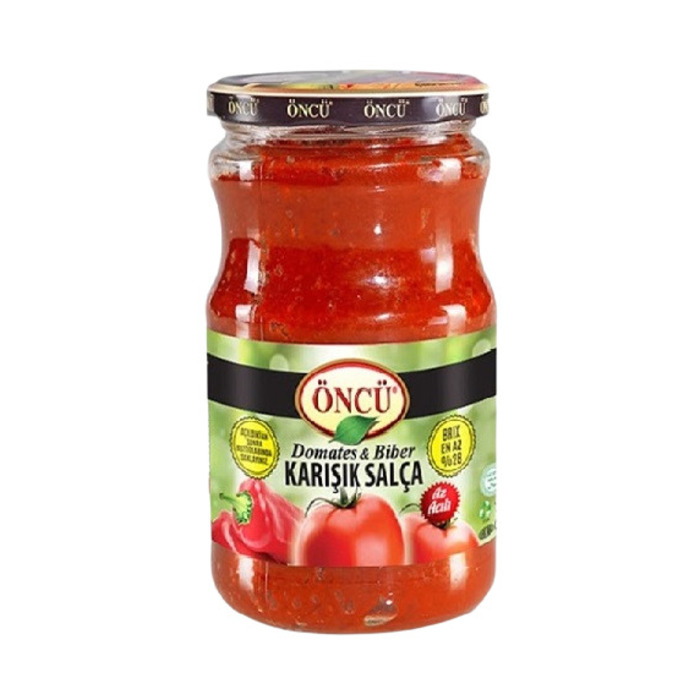Karışık Salça Domates Ve Biber 700 Gr