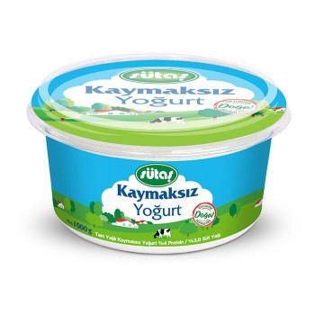 Yoğurt Kaymaksız 1000 Gr