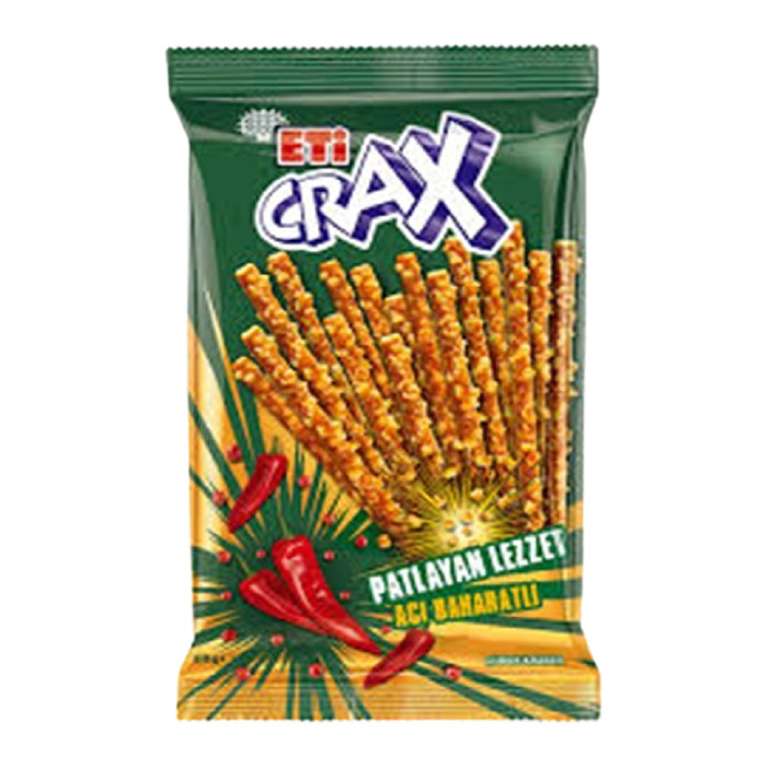 Kraker Crax Patlayan Lezzet Baharatlı 50 Gr