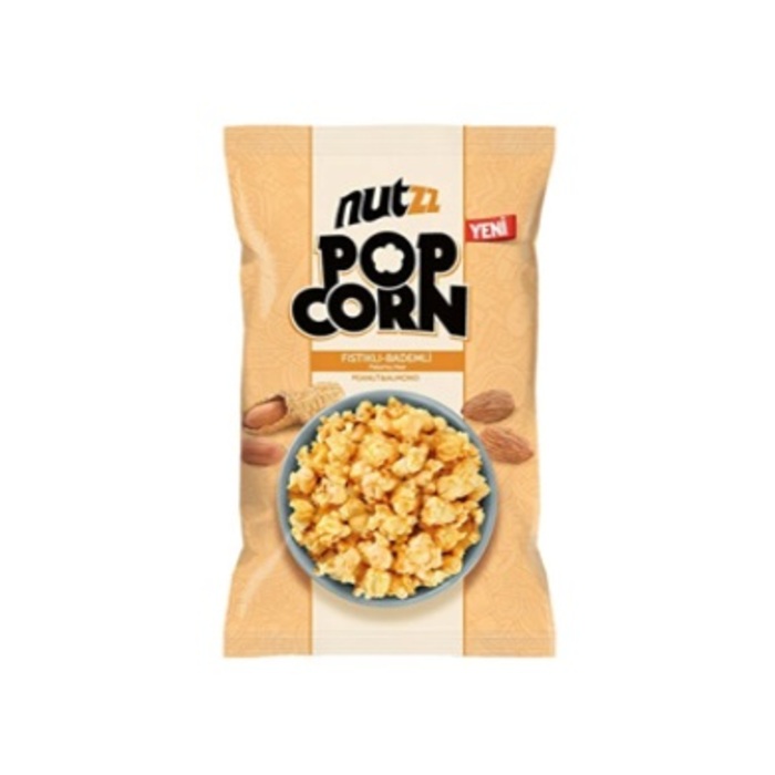 Nutzz Popcorn Yer Fıstığı Ve Badem 85 Gr