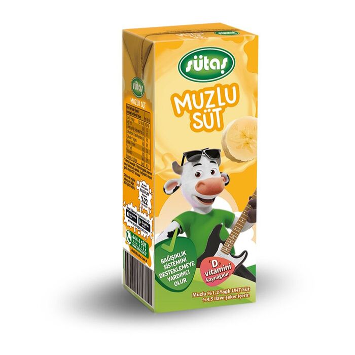 Süt Muzlu 200 Ml