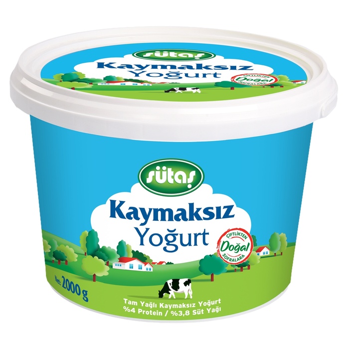 Kaymaksız Kova Yoğurt 2 Kg