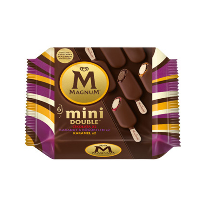 Mini Double Çikolata Karadut & Böğürtlen Karamel 6x360 Ml